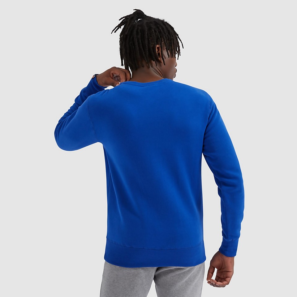 Men's Small Logo Succiso Sweatshirt Blue