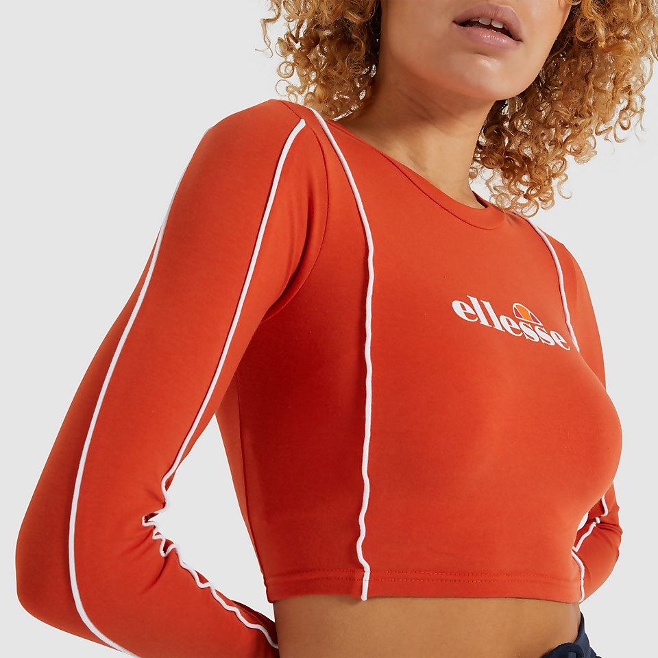 Russia LS T-Shirt Dark Orange