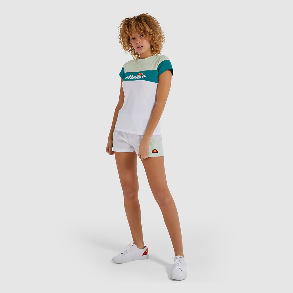 Stripe Shorts Weiß