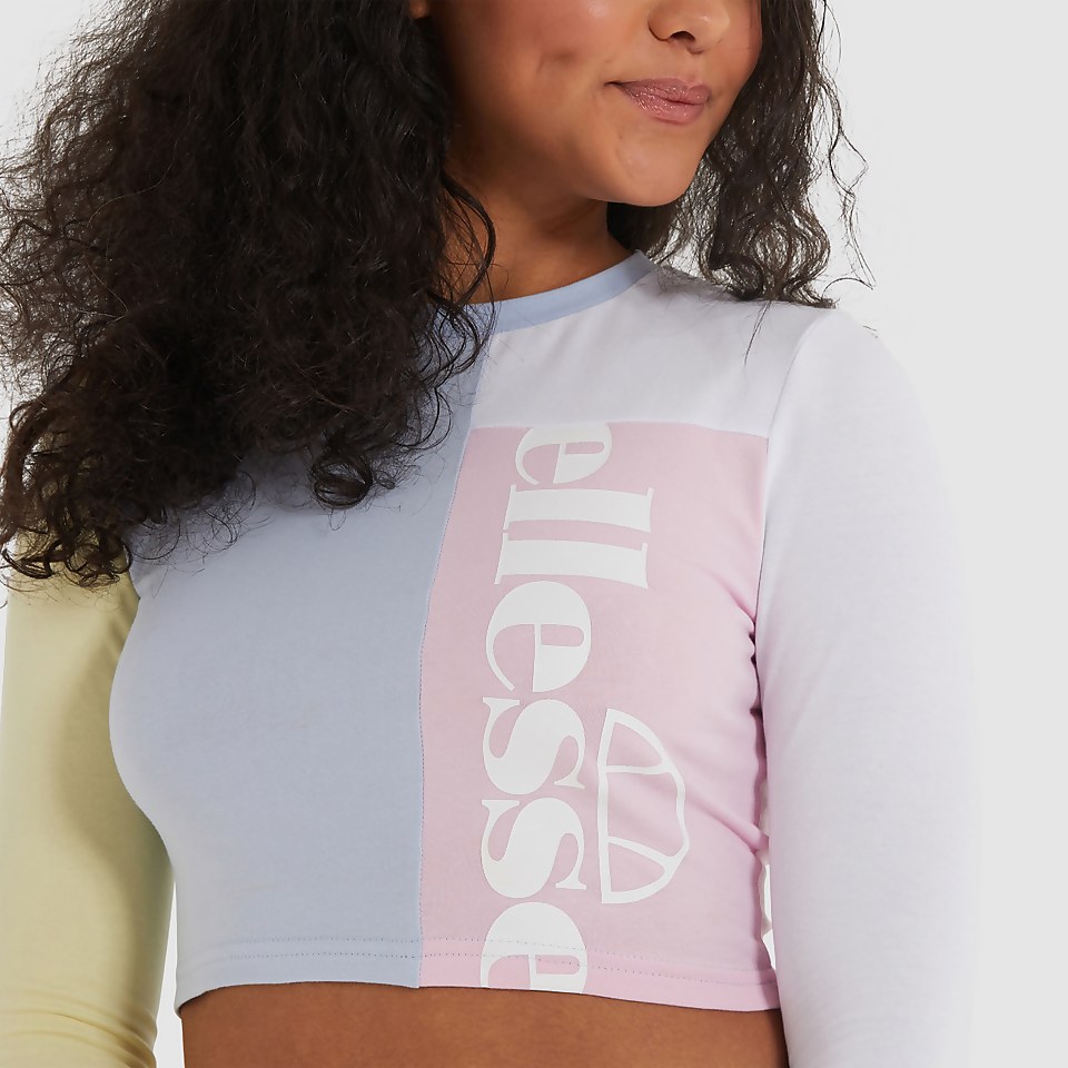 Pomeriggio Cropped T-Shirt Multi