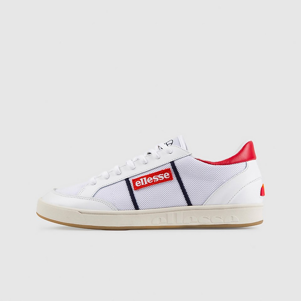 Mens Ls-81 Bdg Trainer White/Red