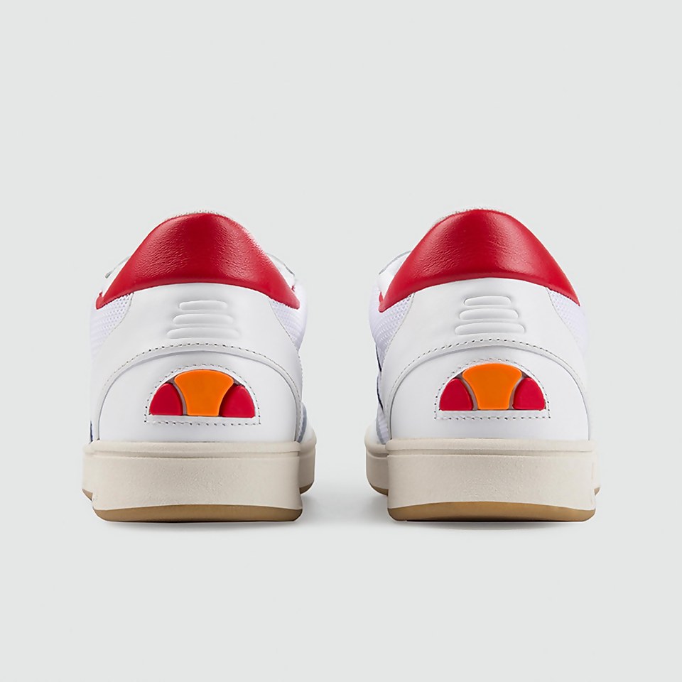 Mens Ls-81 Bdg Trainer White/Red