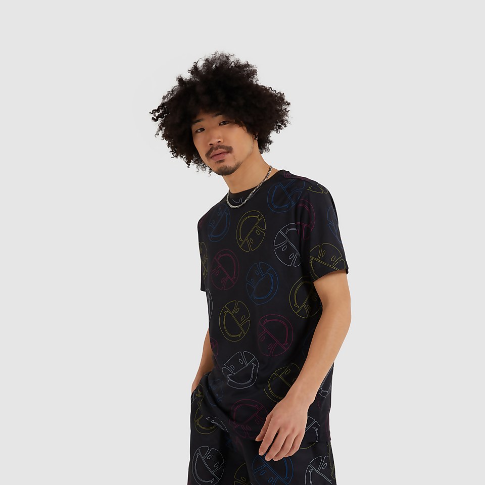 ellesse x Smiley® Merilino T-Shirt Dunkelgrau