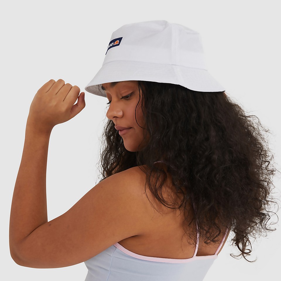 Angela Bucket Hat White