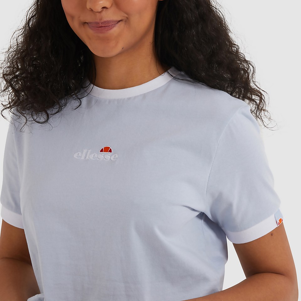 Derla Cropped T-Shirt Light Blue