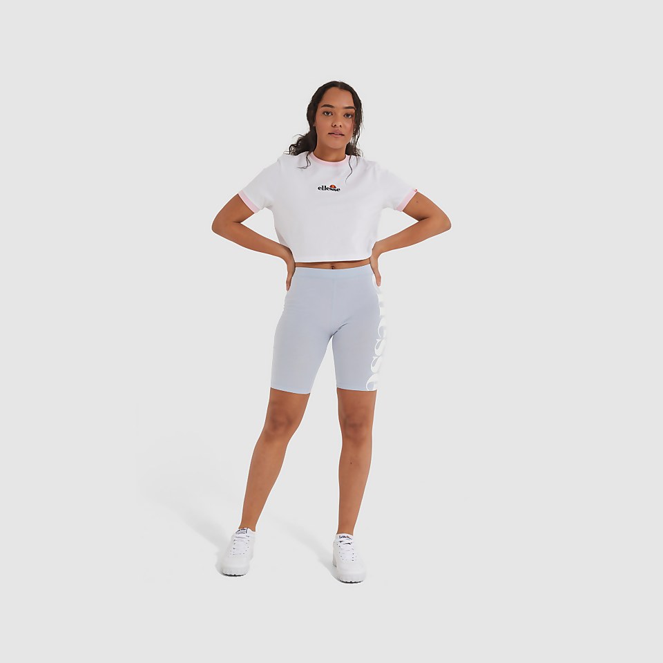 Derla Cropped T-Shirt White