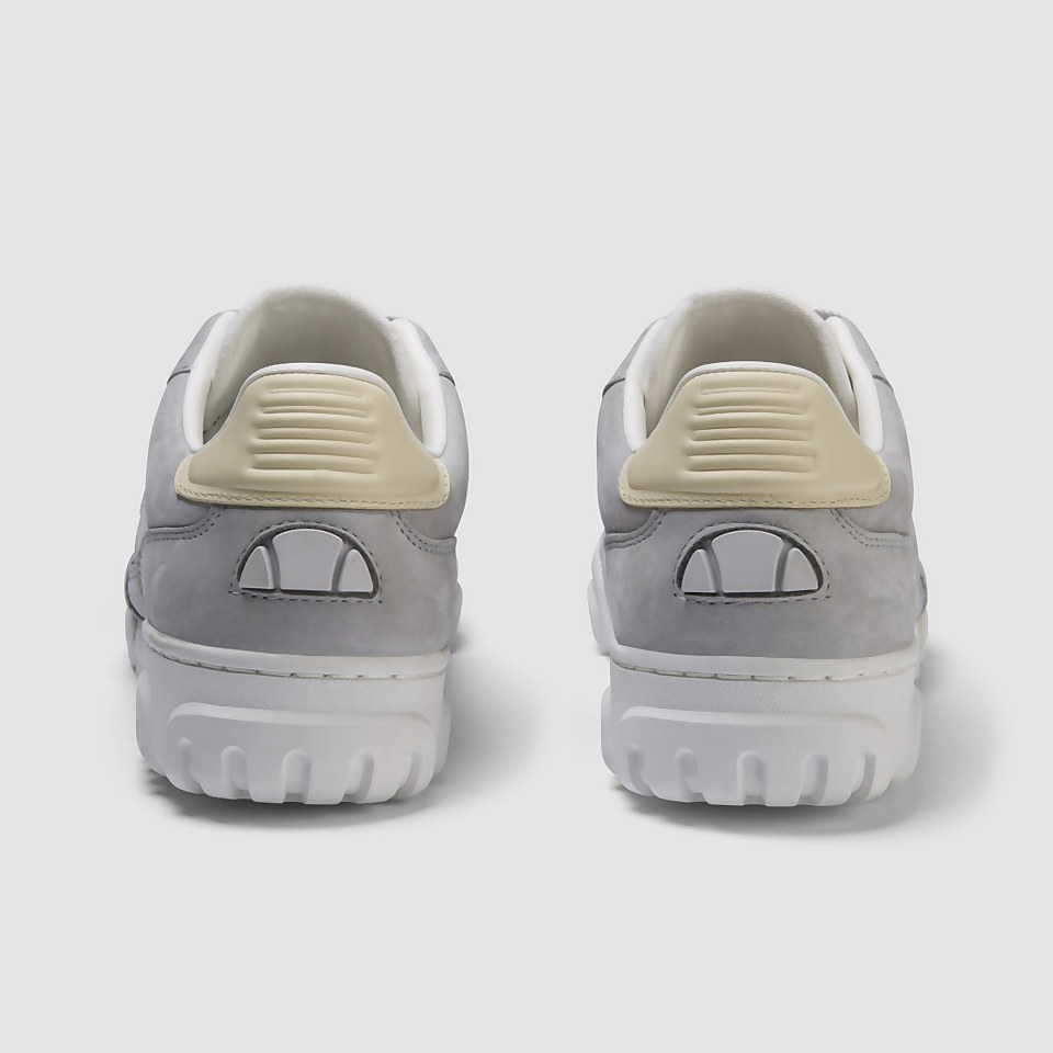 Tanker Lo Sneaker Leder Grau RohWeiß