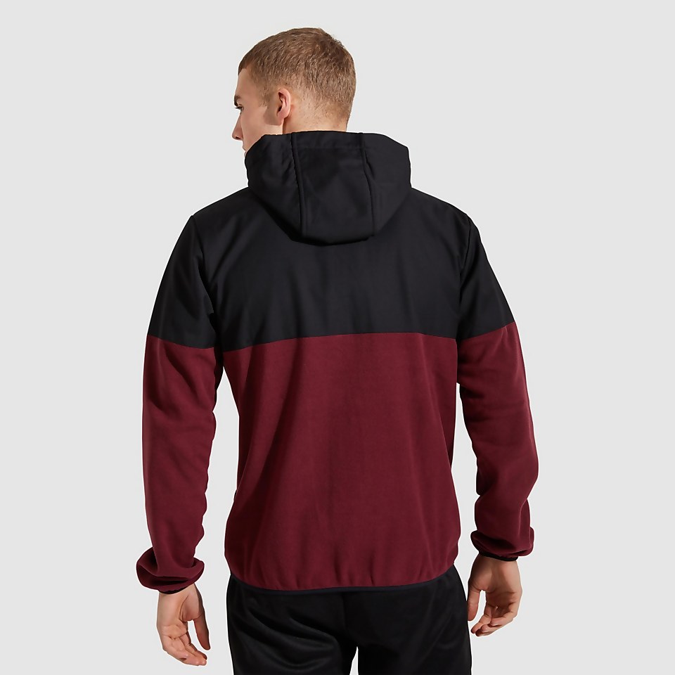 Freccia Jacke Schwarz/Burgunderrot