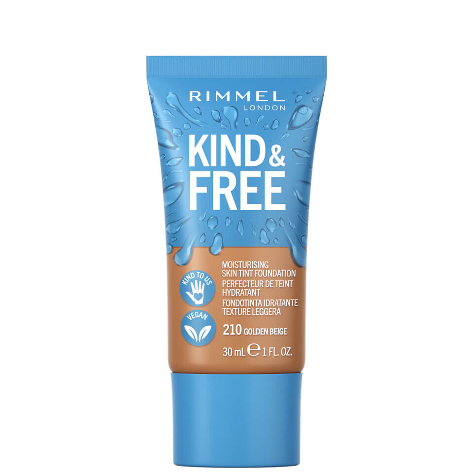 Rimmel Kind and Free Skin Tint Moisturising Foundation - Golden Beige