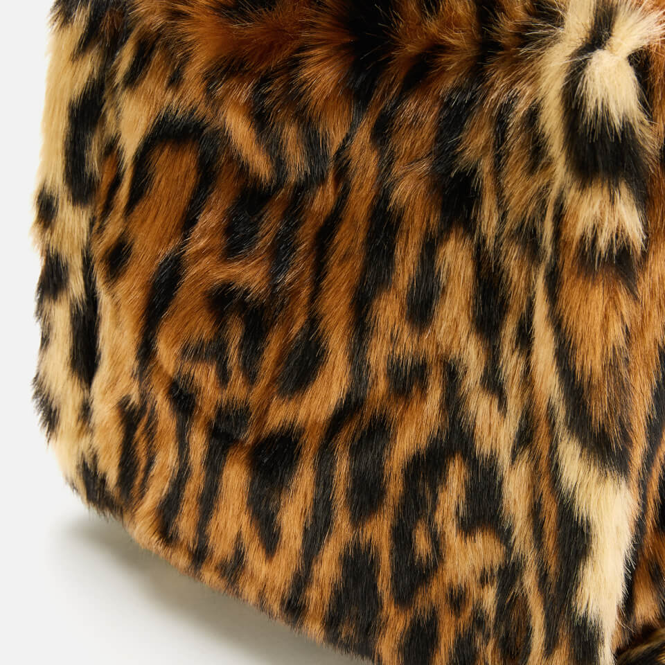 Stand Studio Women's Lucille Bag - Faux Fur Leo