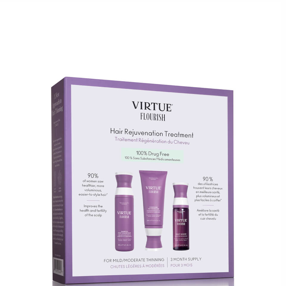 VIRTUE Flourish Hair Rejuvenation Treatment (3 Month Supply)