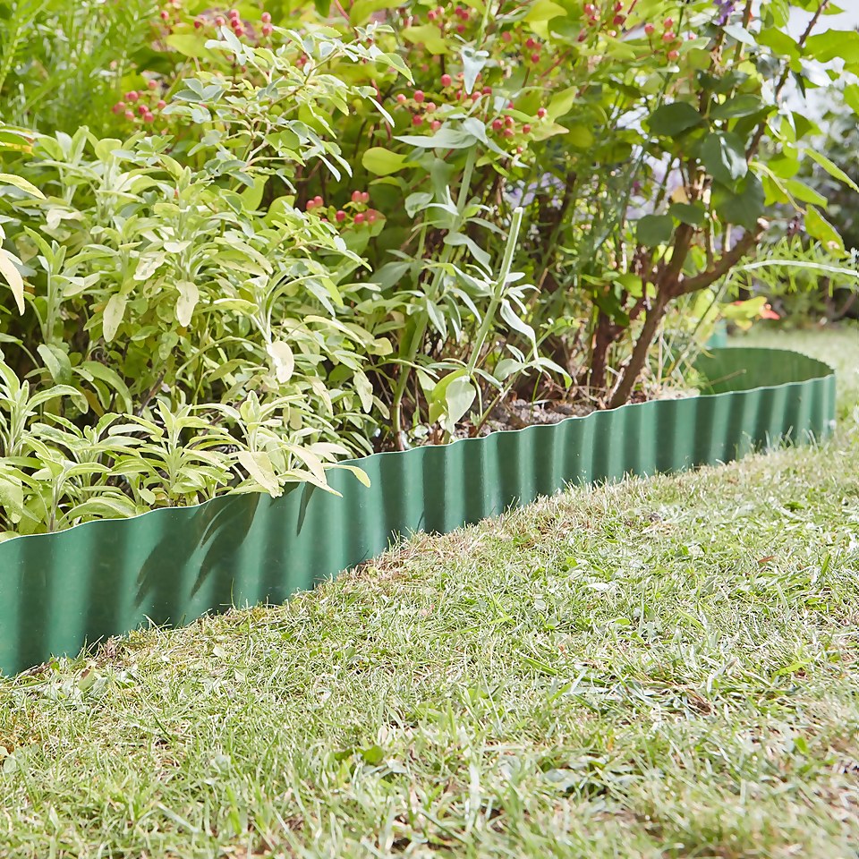 Smart Garden Plastic Lawn Edging 15cm x 10m