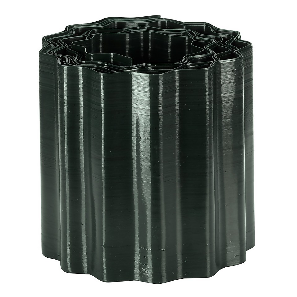 Smart Garden Plastic Lawn Edging 15cm x 10m Homebase
