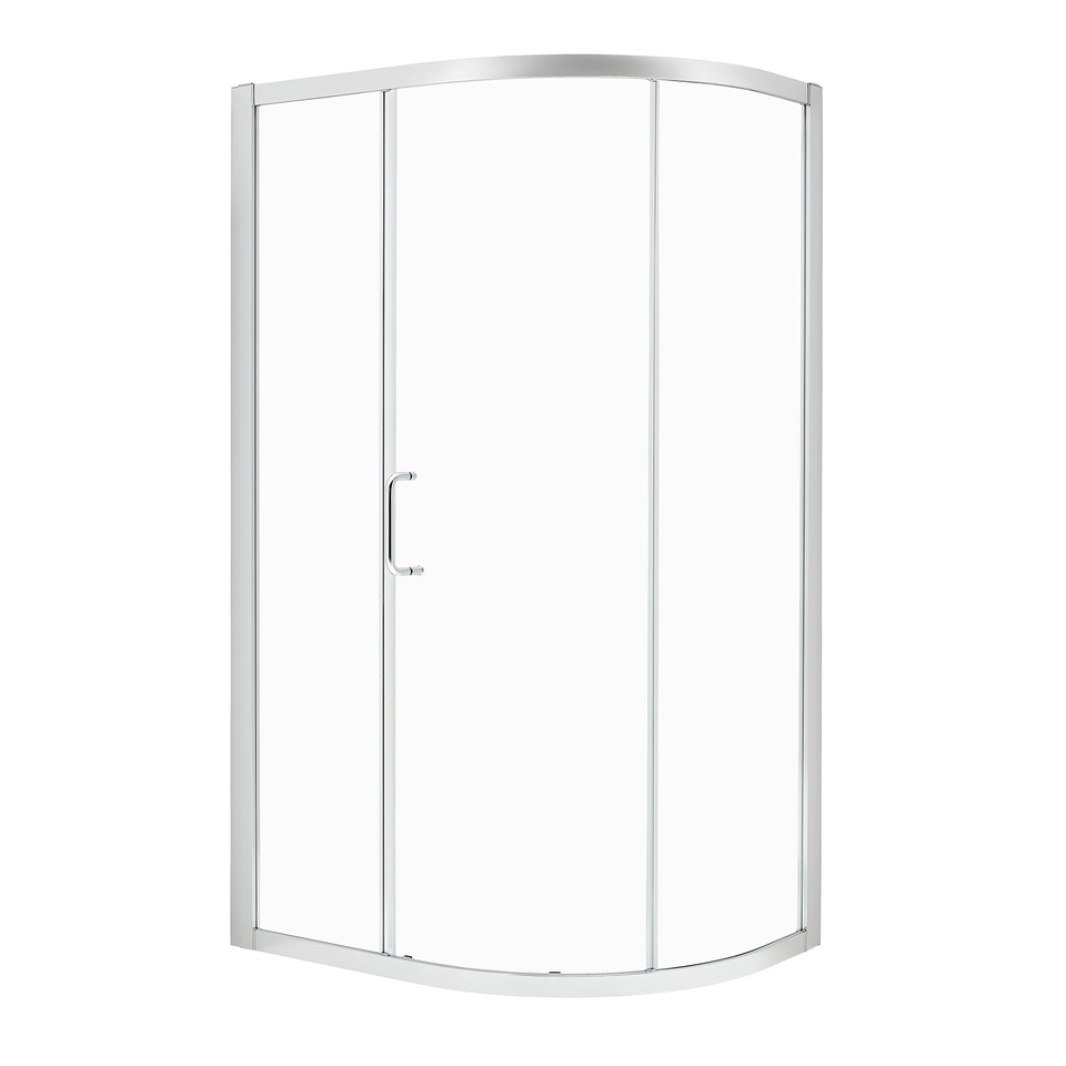 Bathstore Atlas Offset Quadrant Shower Enclosure - 1100mm (6mm Glass)