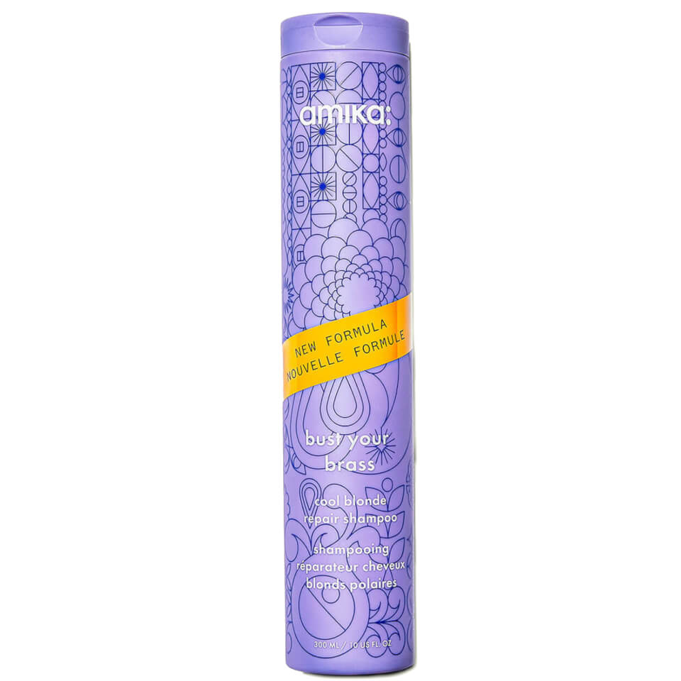 Amika Bust Your BrassCool Blonde Repair Shampoo