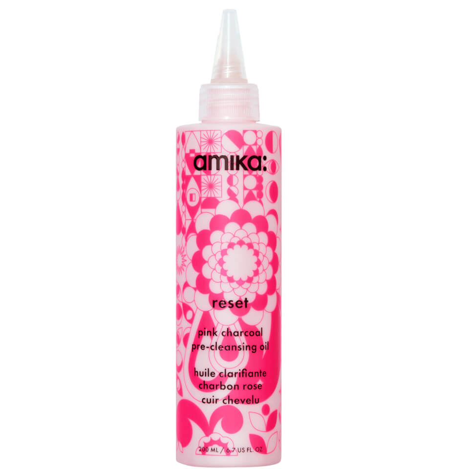 amika Reset Pink Charcoal Scalp Cleansing Oil - 200ml
