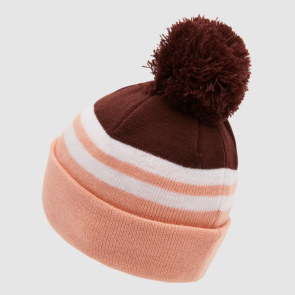 Valveri Pom Pom Beanie Pink/Dk Purpl