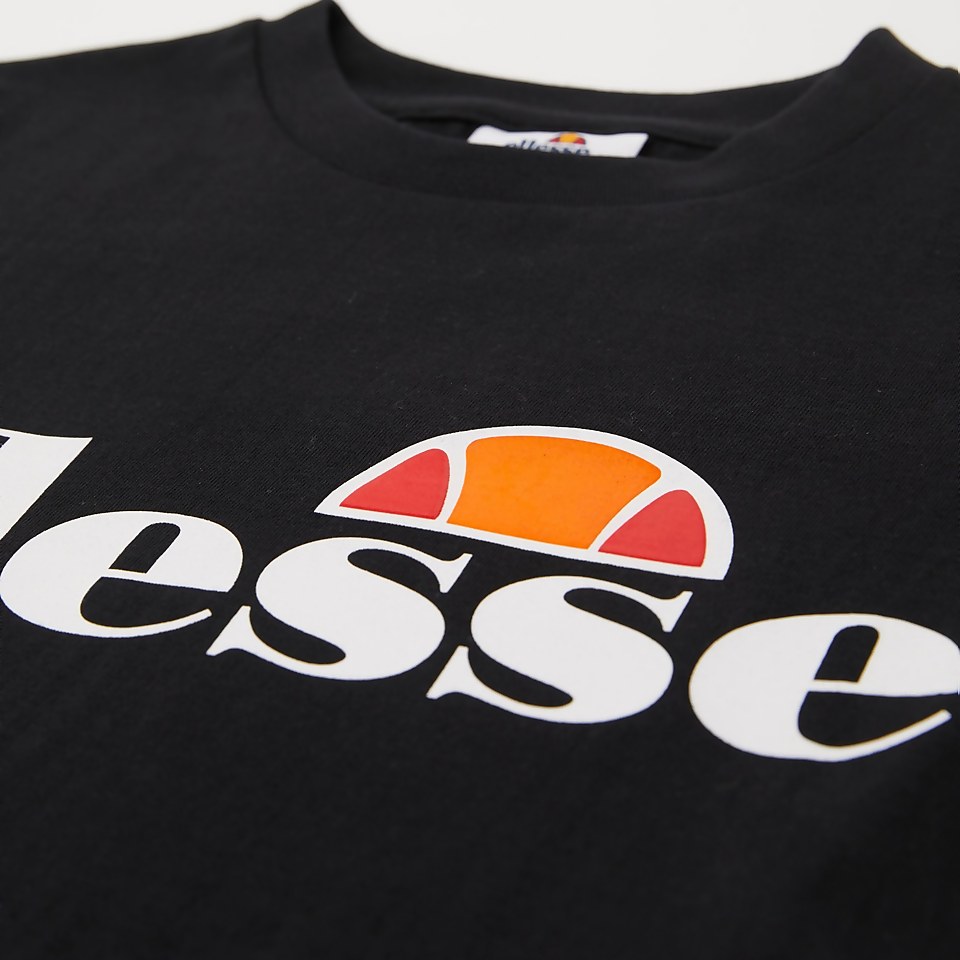 Nicky Cropped T-Shirt Black