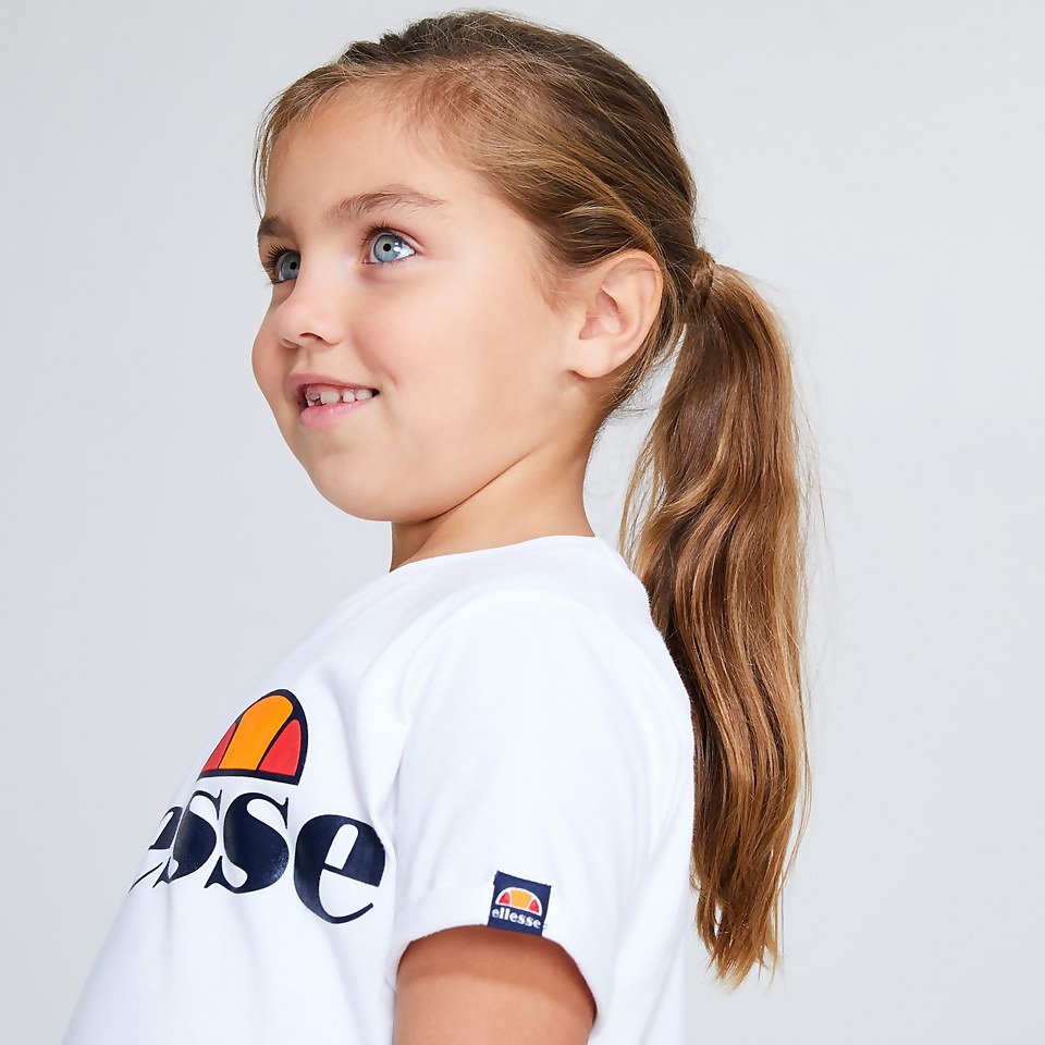 Nicky Cropped T-Shirt White