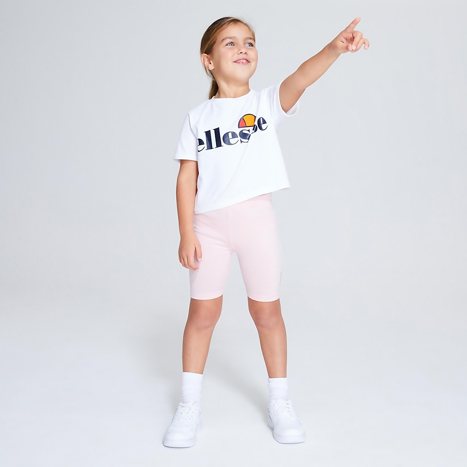 Nicky Cropped T-Shirt White