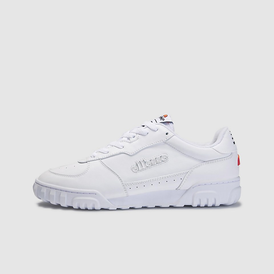 Men's Tanker Lo Leather Am White/White/Dark Blue