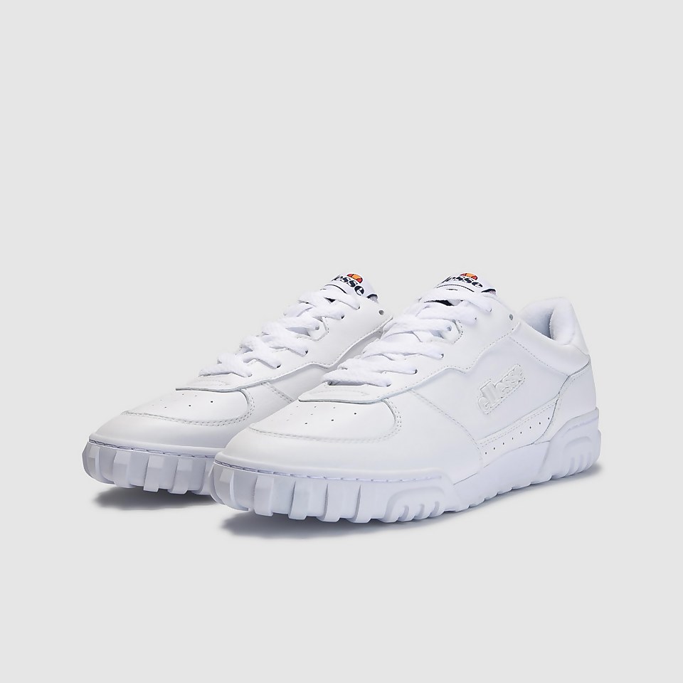 Men's Tanker Lo Leather Am White/White/Dark Blue