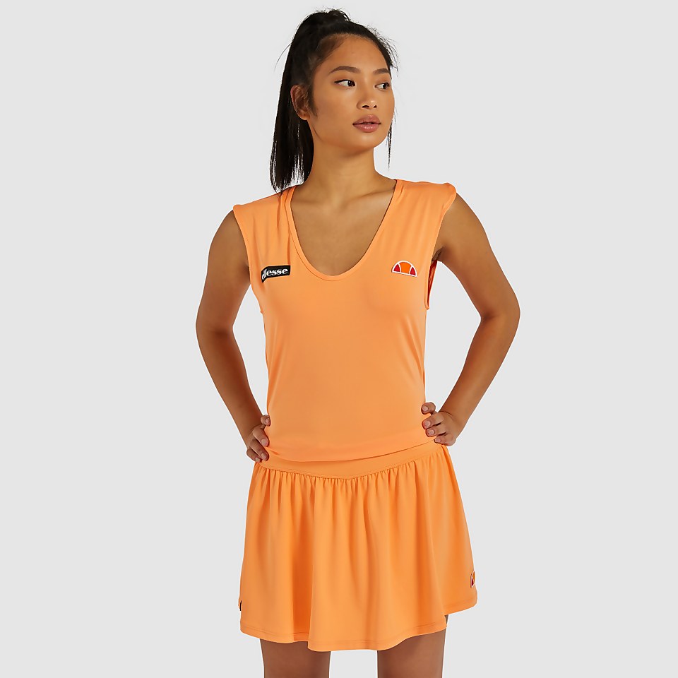 Ribbon T-Shirt Orange für Damen