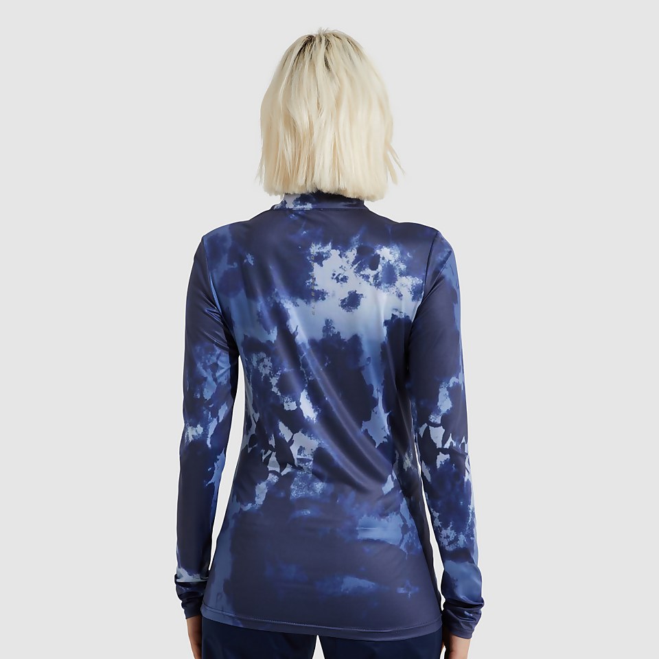 Freilo Windhemd Dunkelblau Batik