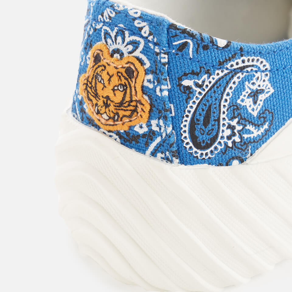 KENZO Women's Tiger Crest Low Top Trainers - Royal Blue