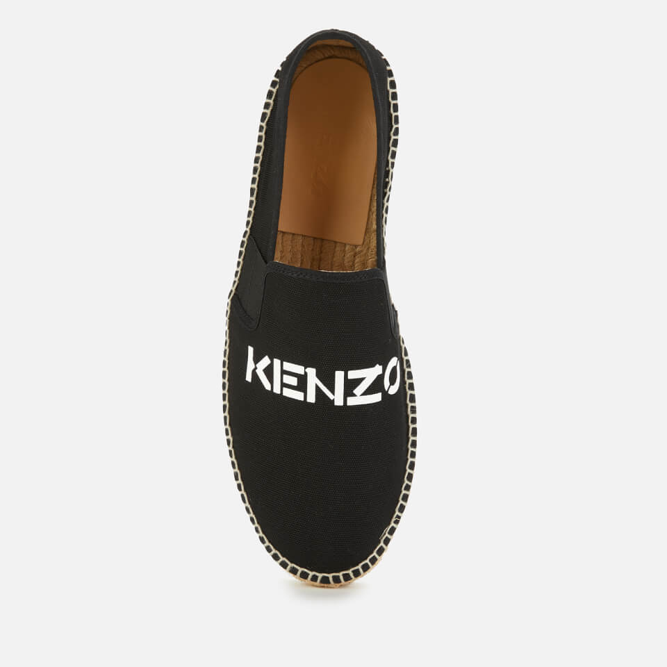 KENZO Men's Kenzo Logo Elastic Espadrilles - Black