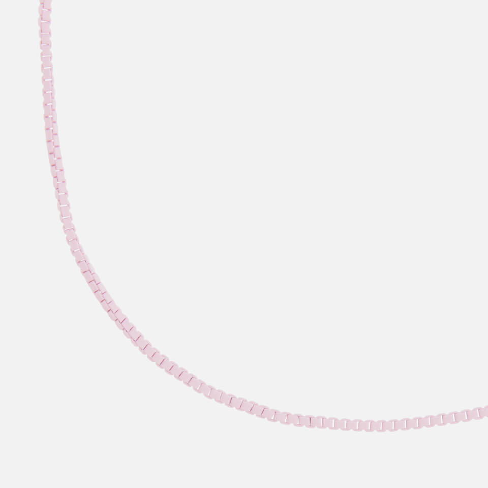 Crystal Haze Women's Plastalina Necklace Chain 46cm - Lavender