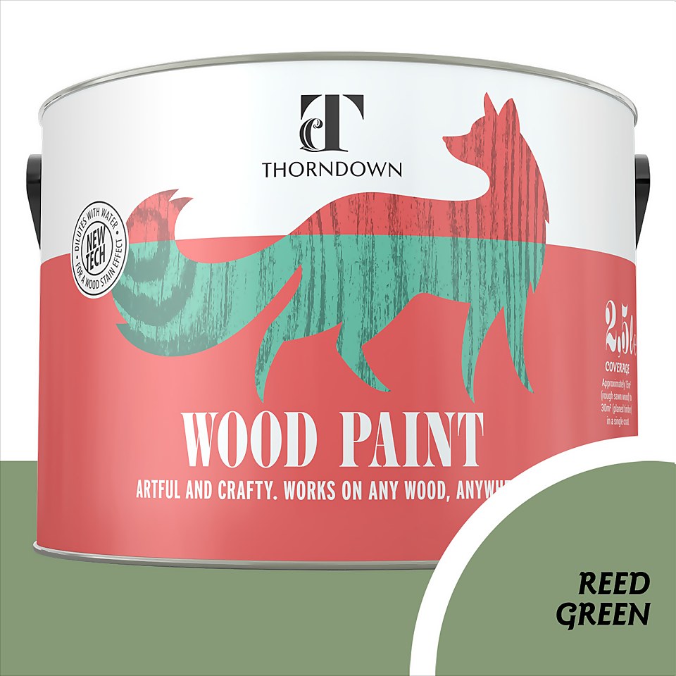 Thorndown Wood Paint Reed Green - 2.5L