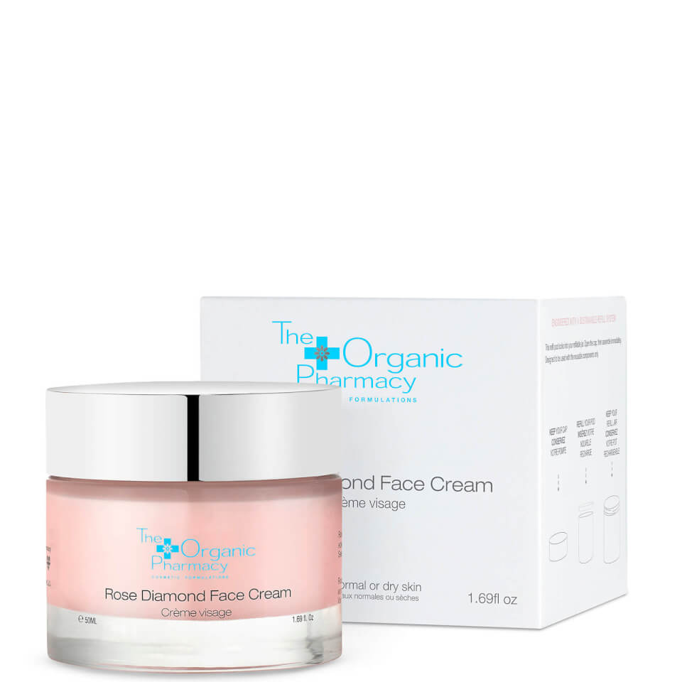 The Organic Pharmacy Rose Diamond Face Cream 50ml