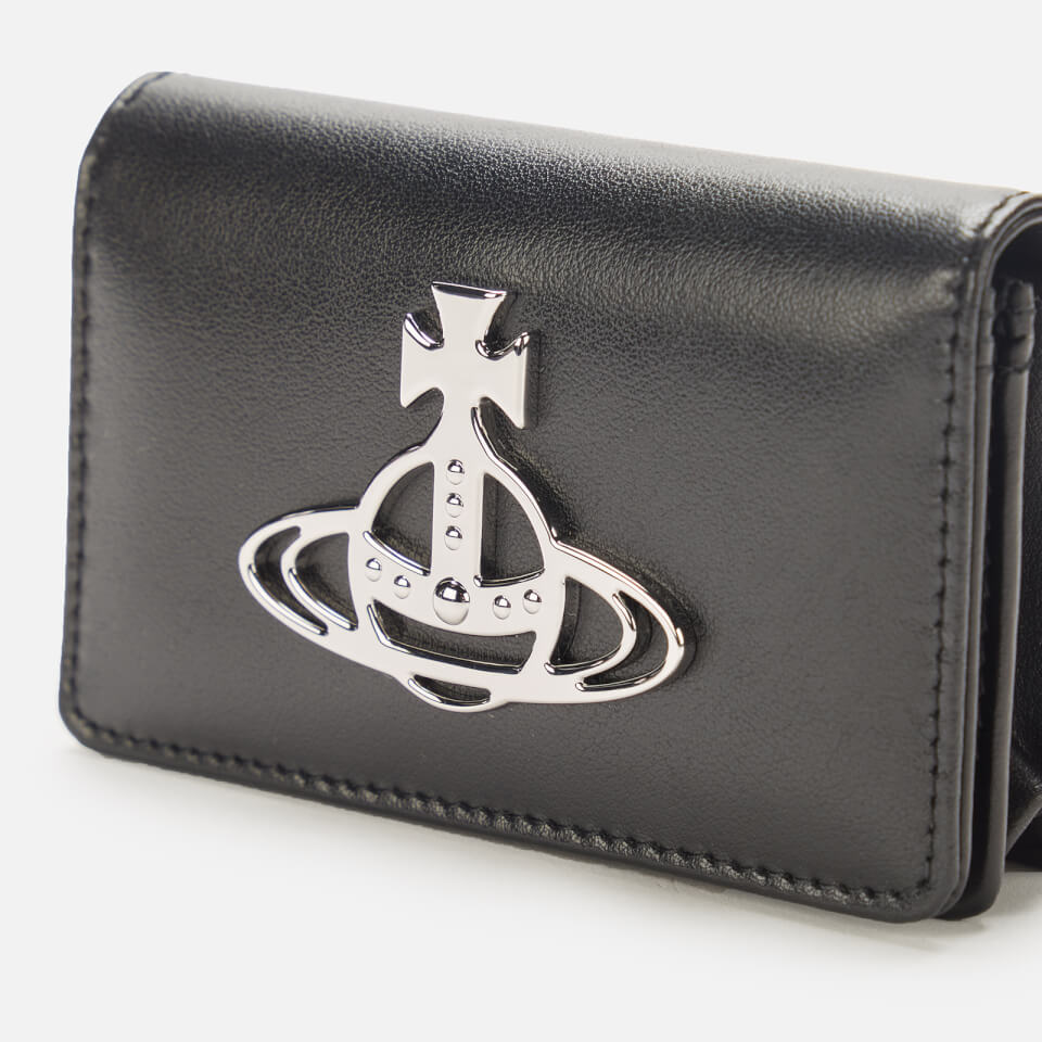 【Vivienne Westwood】Saffiano Flap Card Case Vivienne Westwood Women's Betty Flap Card Holder - Bruce Of