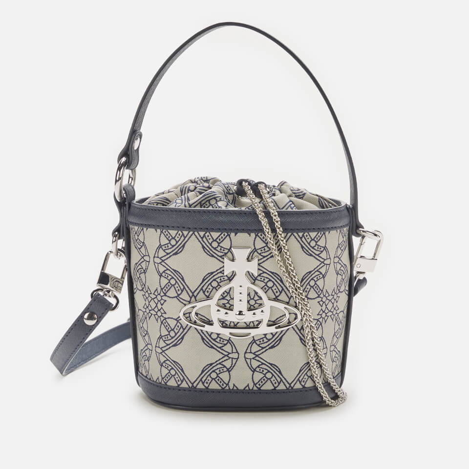 Vivienne Westwood Women's Daisy Small Drawstring Bucket Bag - Blue