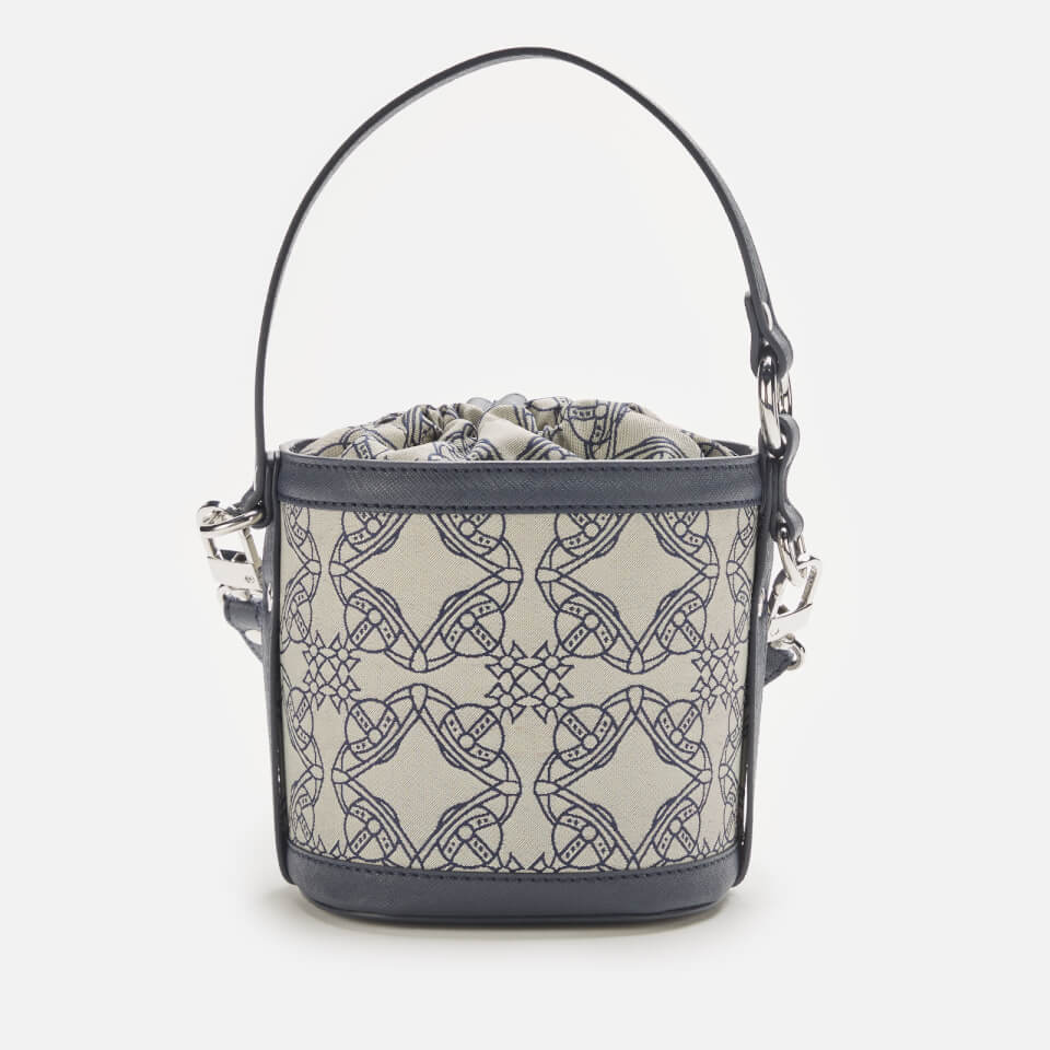 Vivienne Westwood Women's Daisy Small Drawstring Bucket Bag - Blue
