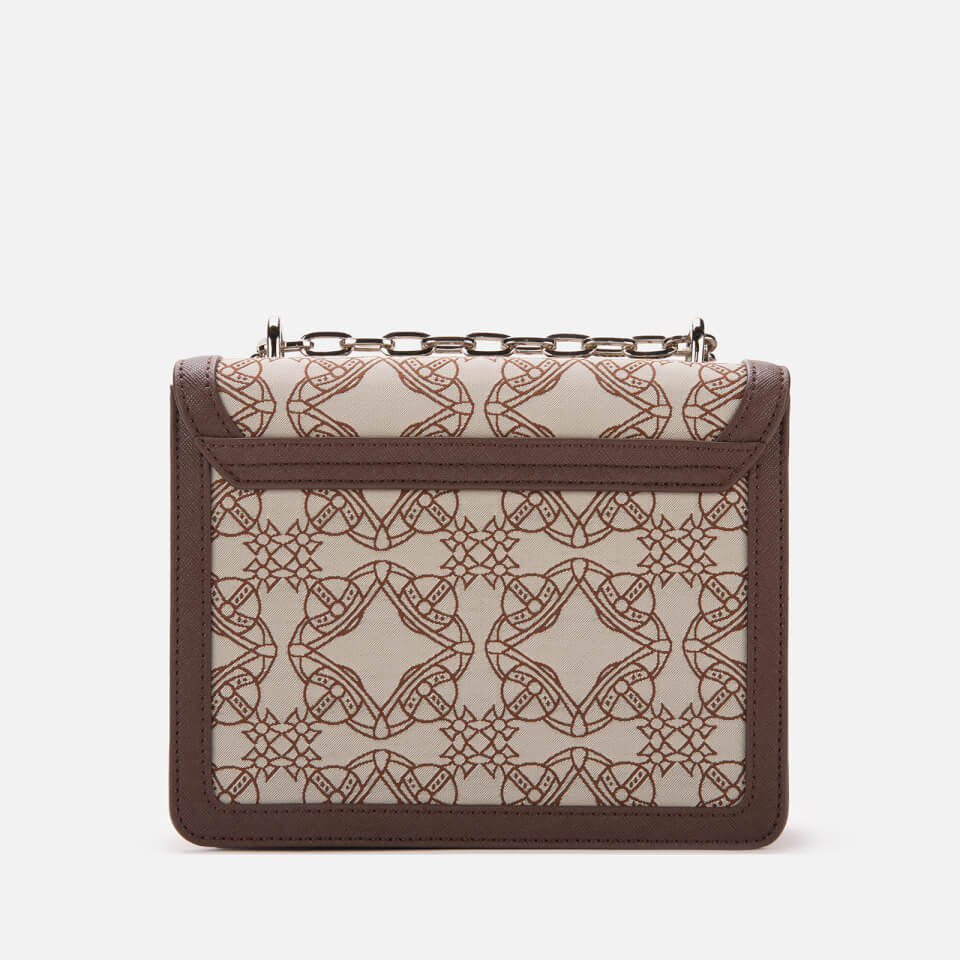 Vivienne Westwood Women's Debbie Medium Bag With Flap - Brown