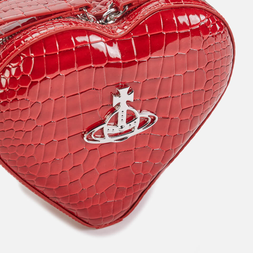 Vivienne Westwood Women's Ella Heart Mini Backpack - Red Vivienne Westwood Women's Ella Heart Mini Backpack - Red