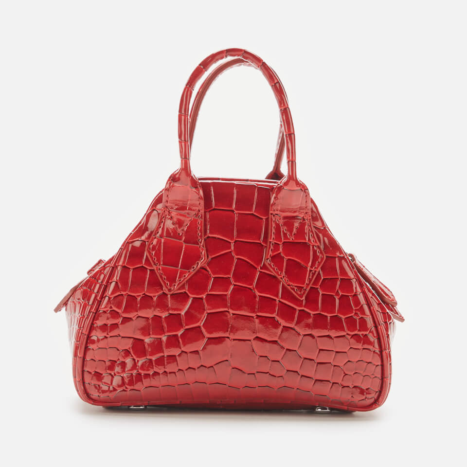 Vivienne Westwood Women's Johanna Mini Yasmine Vegan Croc Bag - Red
