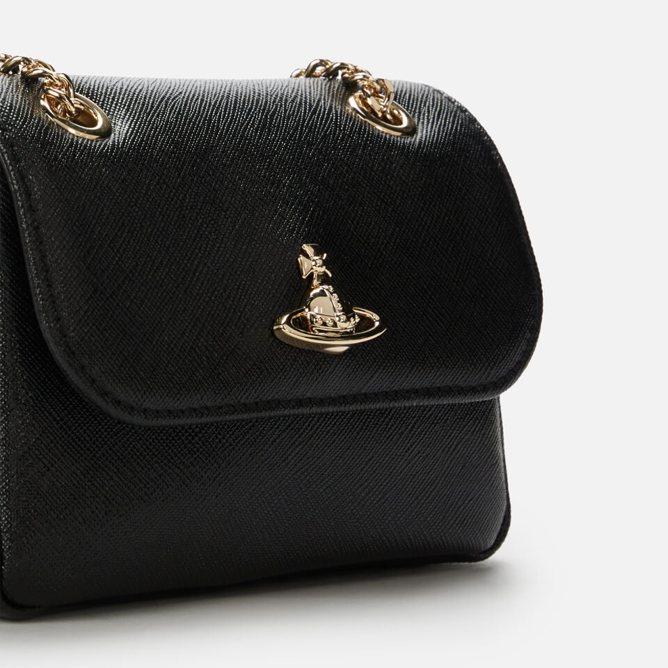 Vivienne Westwood Women's Victoria Small Purse with Chain - Black