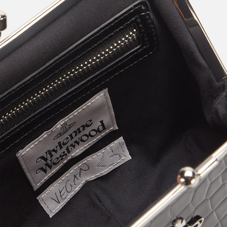 Vivienne Westwood Women's Granny Frame Croc Purse - Black
