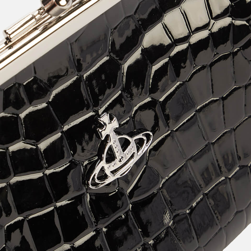 Vivienne Westwood Women's Granny Frame Croc Purse - Black
