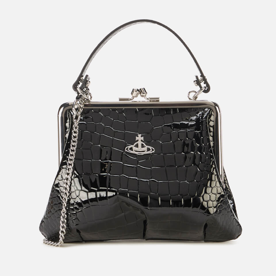 Vivienne Westwood Women's Granny Frame Croc Purse - Black