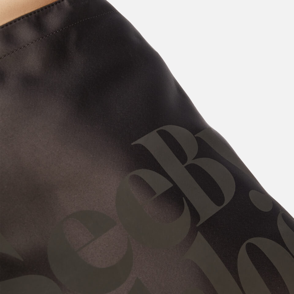 See By Chloé Women's Satin Logo Tote Bag - Black