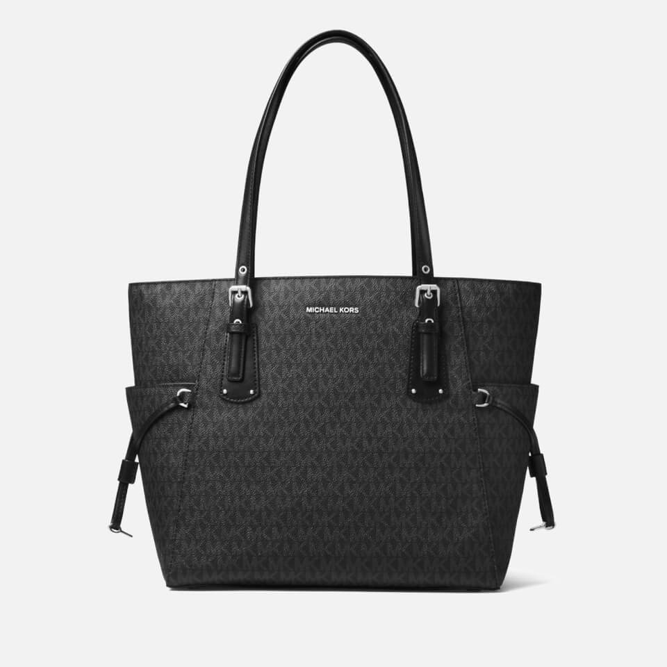 MICHAEL Michael Kors Voyager East West Signature Leather Tote Bag