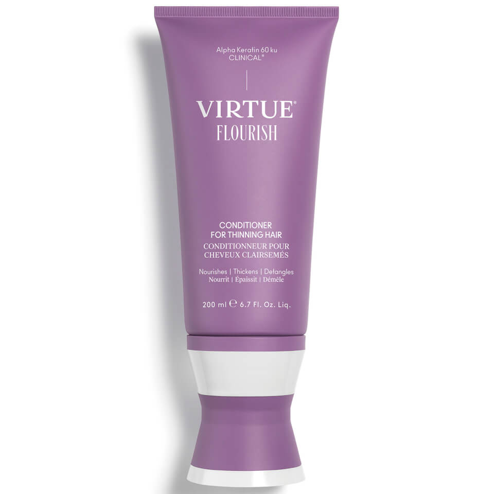 VIRTUE Flourish Shampoo and Conditioner for Thinning Hair Bundle