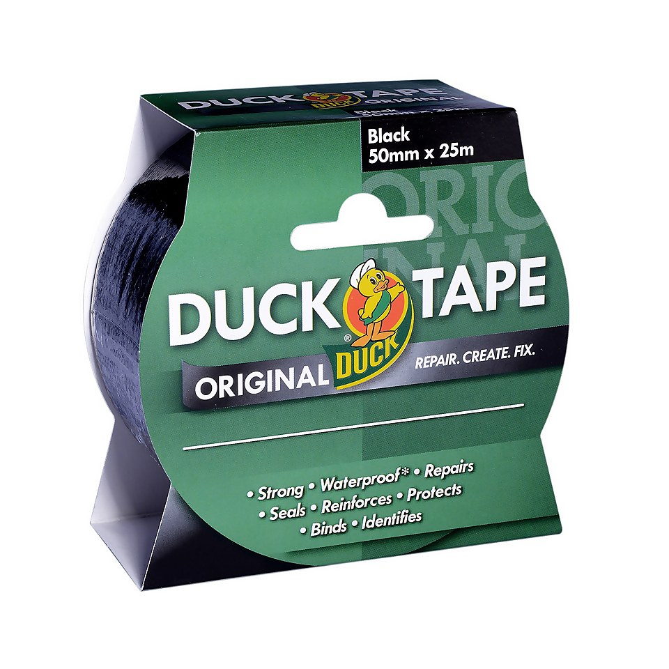 Duck Original Tape Black 50mm x 25m