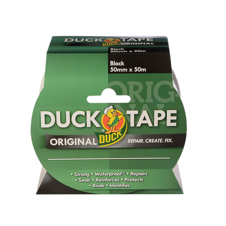 Duck Original Tape Black 50mm x 50m