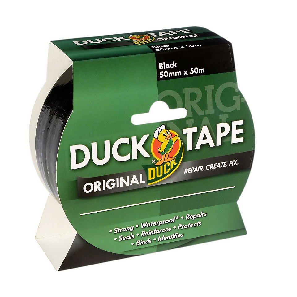 Duck Original Tape Black 50mm x 50m