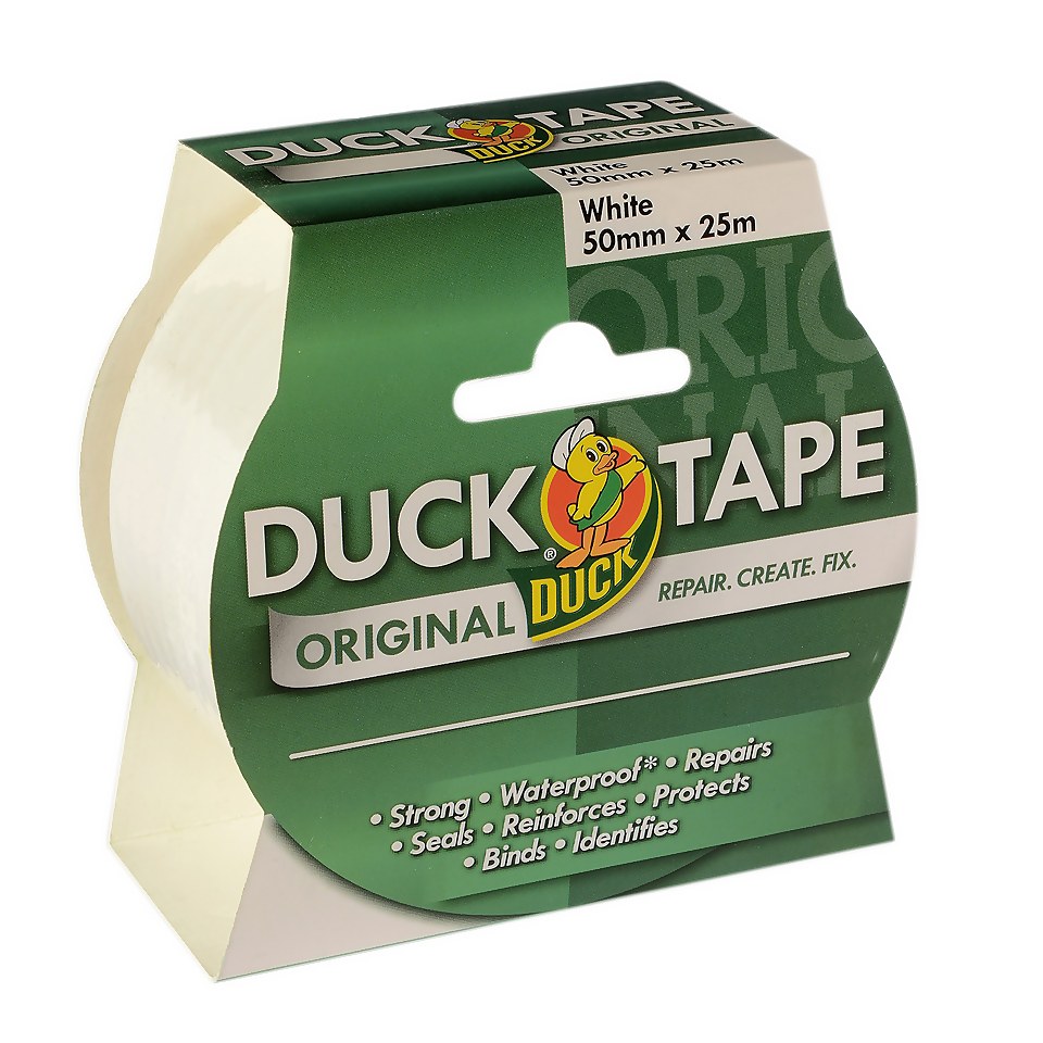 Duck Original Tape White 50mm x 25m